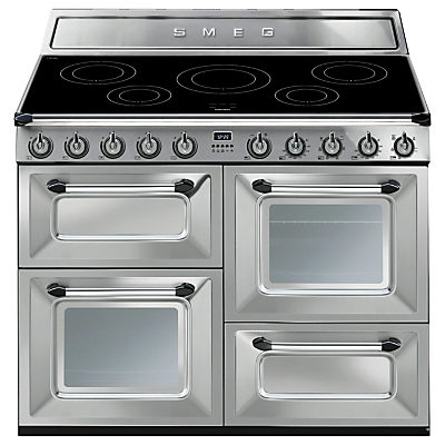 Smeg TR4110I 110cm Victoria Range Cooker with Induction Hob Stainless Steel Smeg TR4110I 110cm Victoria Range Cooker with Induction Hob Stainless Steel